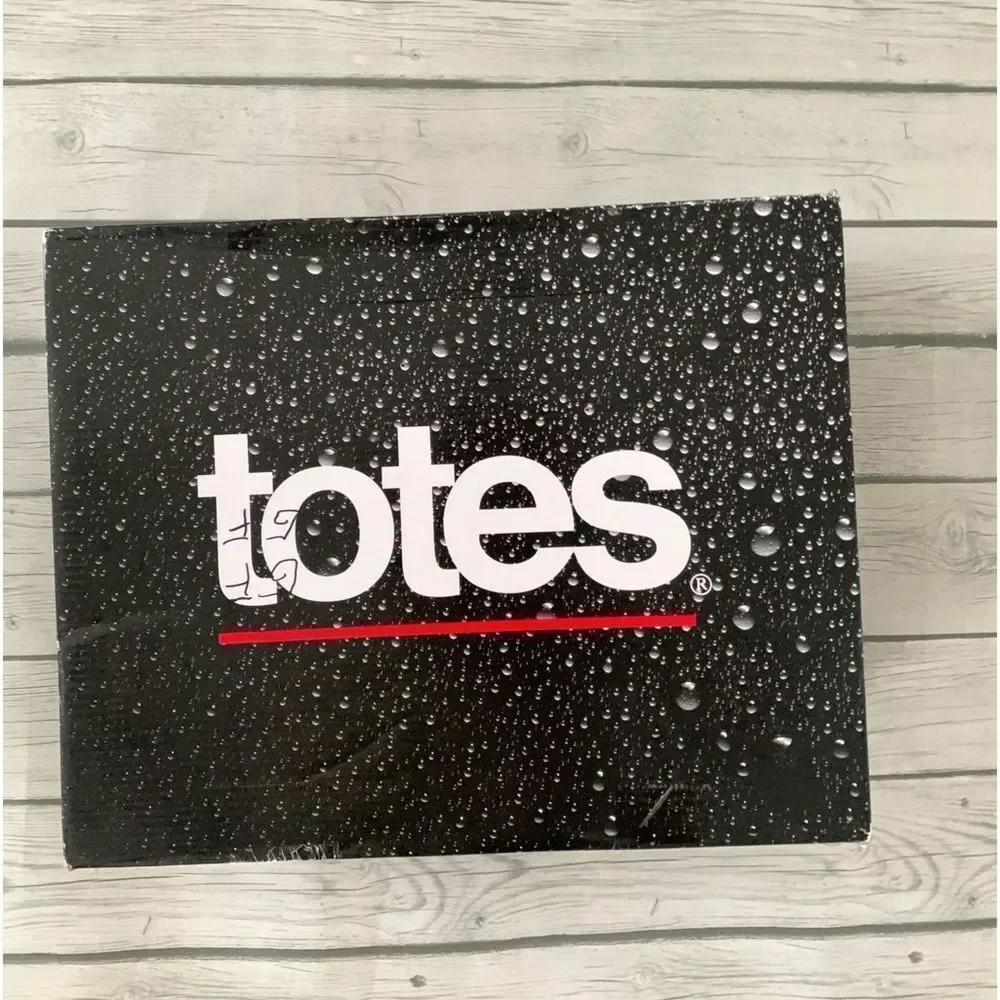 NWT Totes weatherproof black boots-9